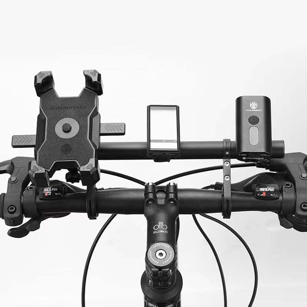 Bike Handlebar Extender, 11.8" Aluminum Extension for Mountain and Road Bikes S402