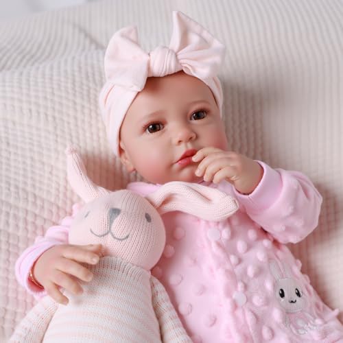20-inch Soft Vinyl Reborn Baby Doll with Accessories N401