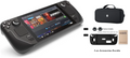 Valve Steam Deck 1TB Upgraded Handheld Gaming Console with Carring case, 1280 x 800 LCD Display  Silicone Soft Cover Protector & Joystic Cap & Tempered Glass Film Bundle