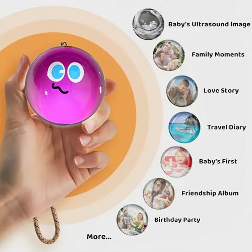 Memory Sphere Lamp with Video and Photo Upload Y997