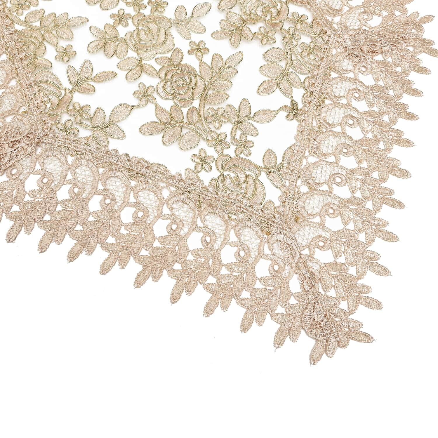 Lace Table Runner with Birthday Gifts A434