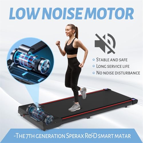 Walking Vibration Pad with APP, 3 in 1 Under Desk Treadmill, Low Noise with Remote Control K2989