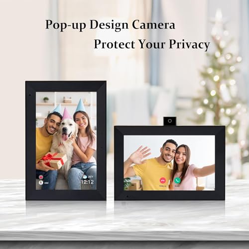 WiFi Digital Photo Frame 10.1 Inch IPS HD Touch Screen with 32GB Storage O9566