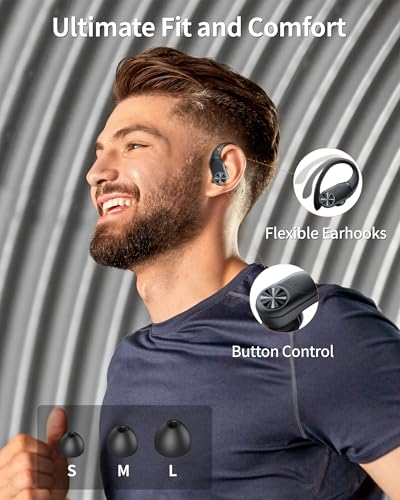 Wireless Earbuds with Charging Case, IPX7 Waterproof, 80hrs Playtime I710320