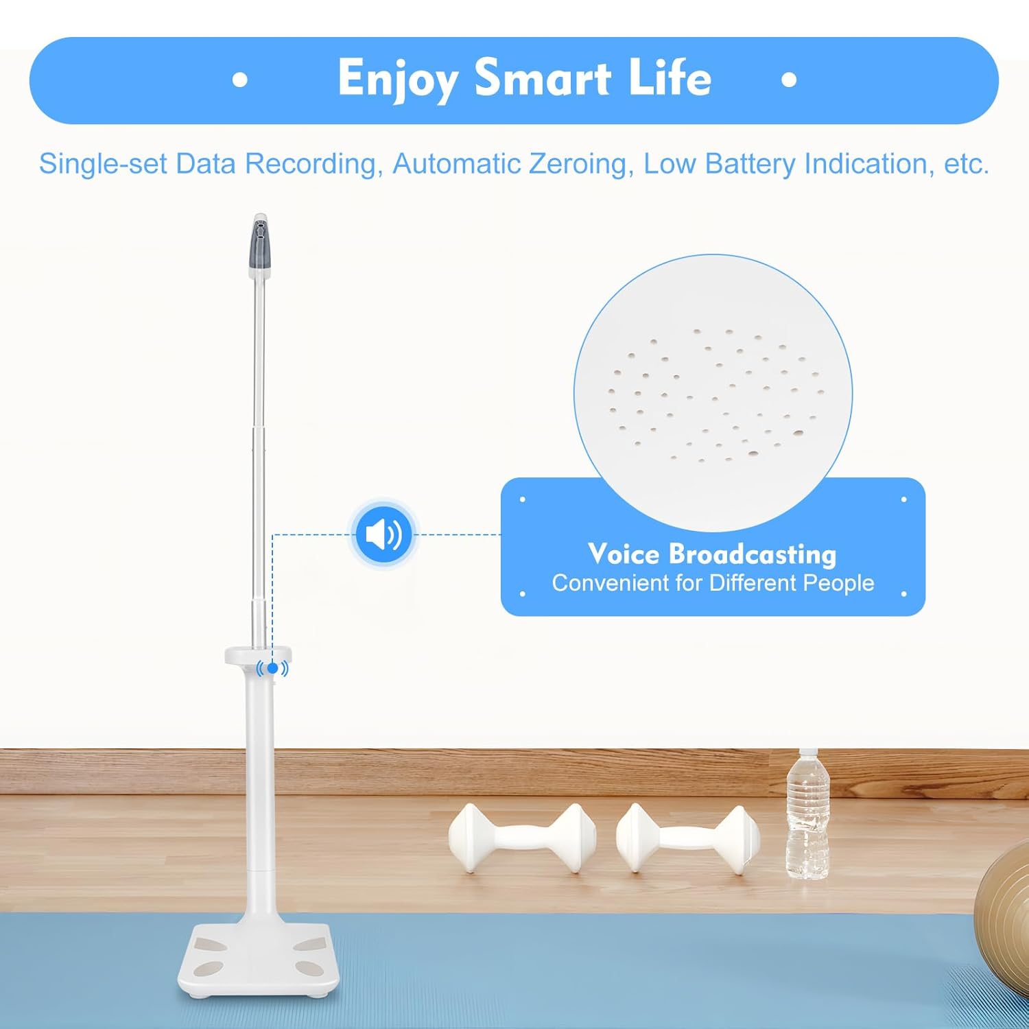 Medical Digital Scale for Body Weight and Height with BMI Display Q986804