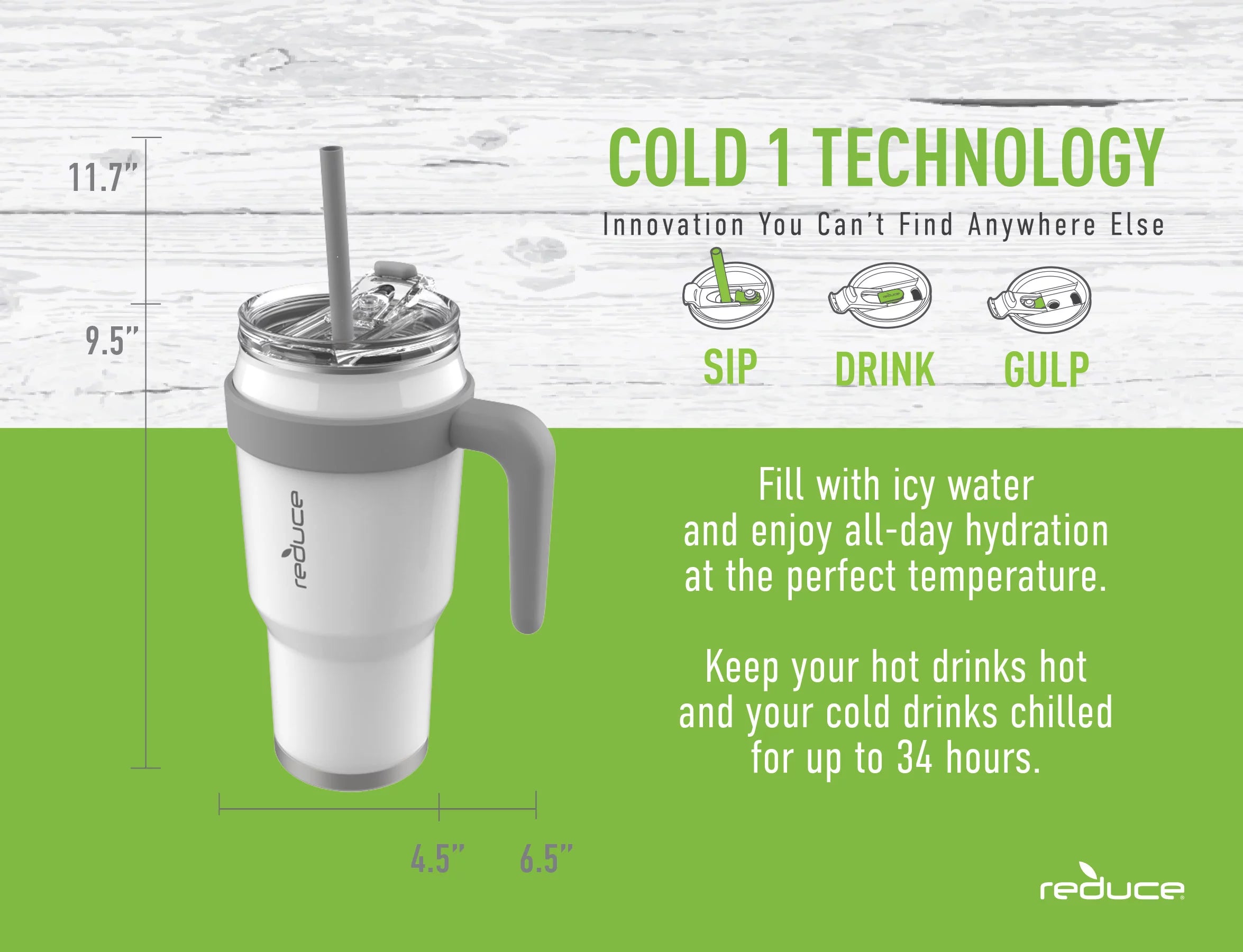 Reduce Cold-1 Mug, 40 Oz Z171736