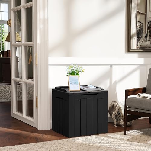 31 Gallon Outdoor Deck Box for Patio Furniture and Garden Tools W716487