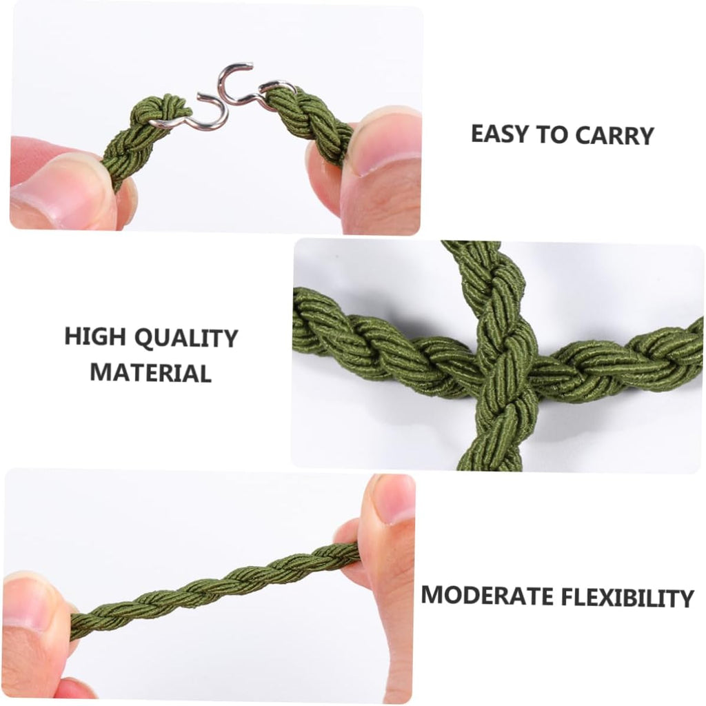 6 Pcs Elastic Blousing Garters Straps for Cycling E8414