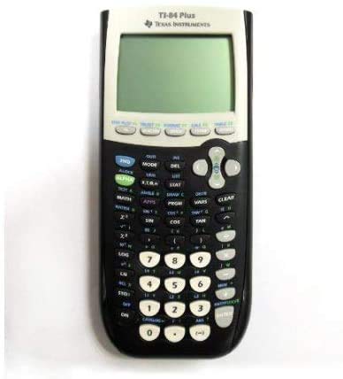 TI-84 Plus Graphics Calculator, Black S9281
