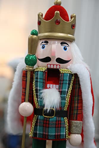 Wooden Nutcracker Christmas Decoration 14 inches X256