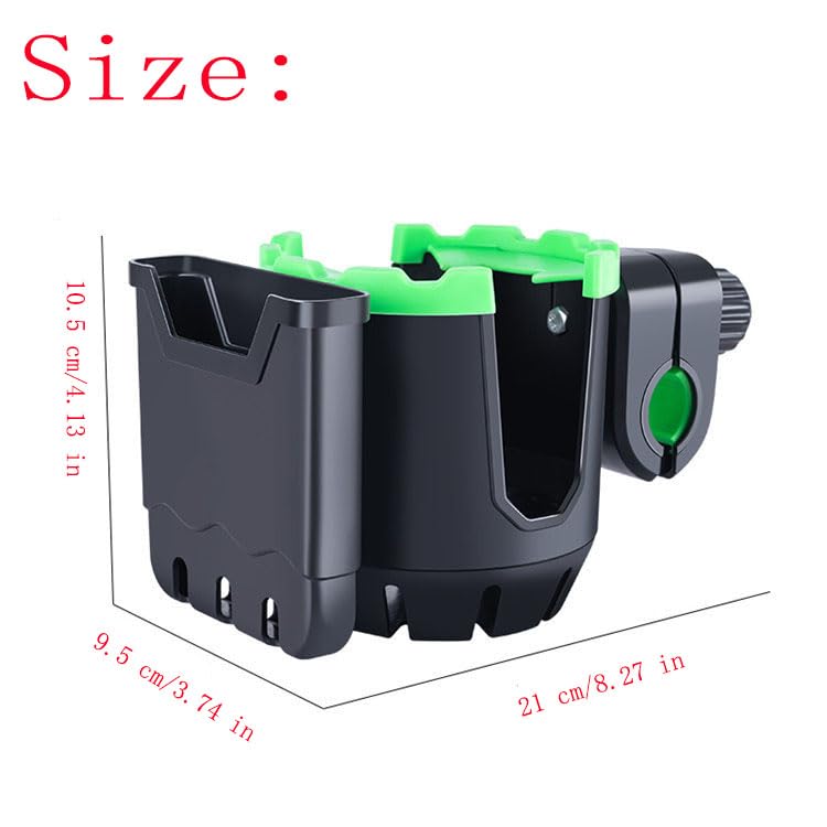 Cup Holder with Phone Holder for Bike, Stroller, Wheelchair U889