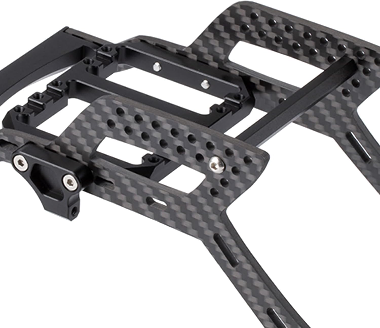 1/10 RC Carbon Fiber LCG Chassis Frame Girder Kit for Crawler Trail Truck R190