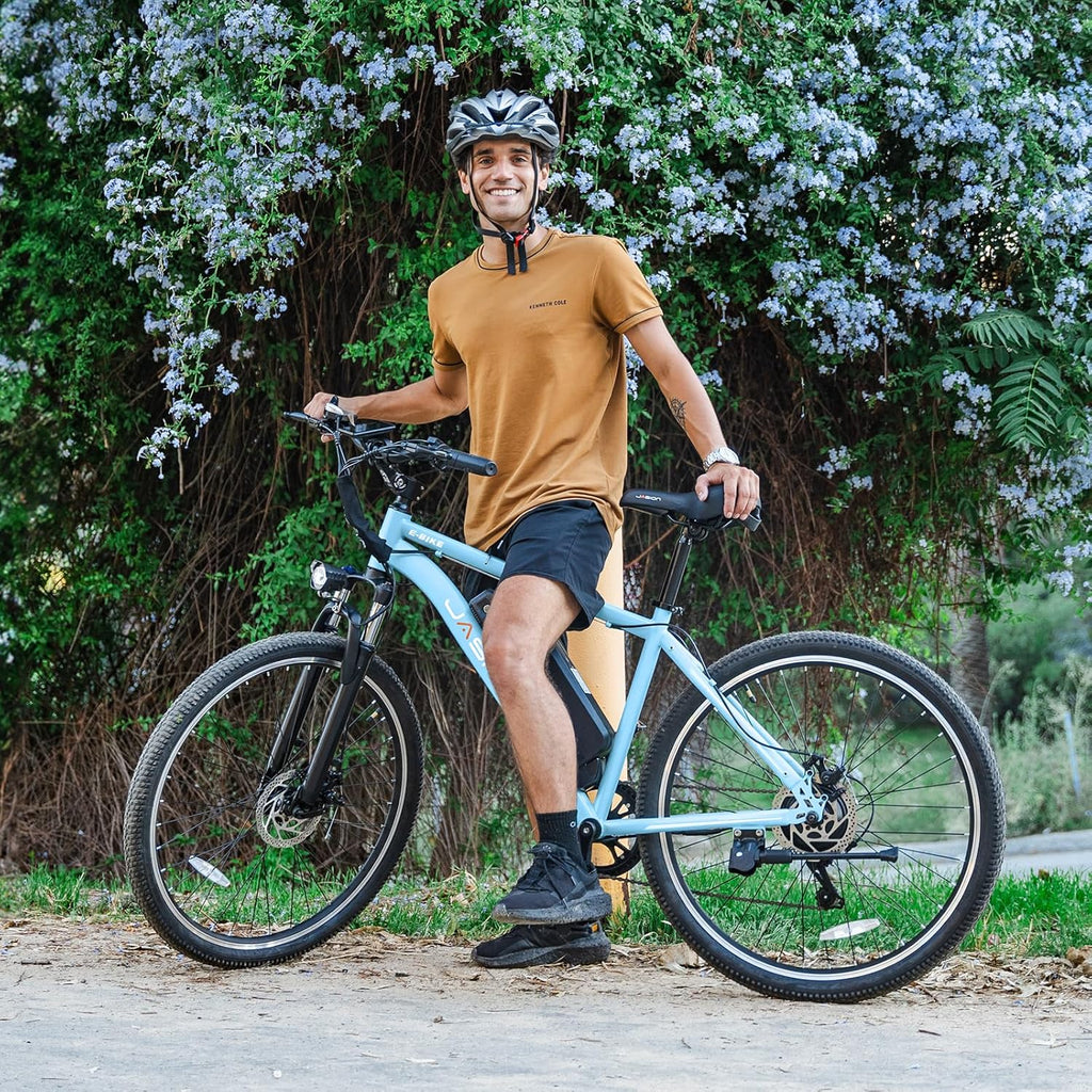 27.5" Electric Bike for Adults, 500W Brushless Motor, 25 MPH, Removable Battery C615