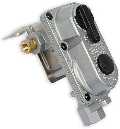 2-Stage Auto Changeover LP Propane Regulator with Two 12 Inch Pigtails D68706