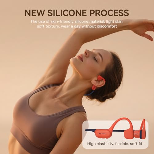 Open-Ear Bone Conduction Sports Headphones, IP68 Waterproof, 32G Memory X422