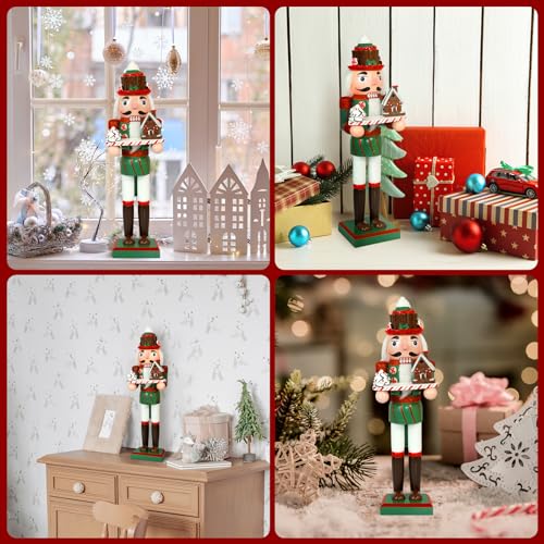 Gingerbread Chef Nutcracker Wooden Christmas Decorations L619768