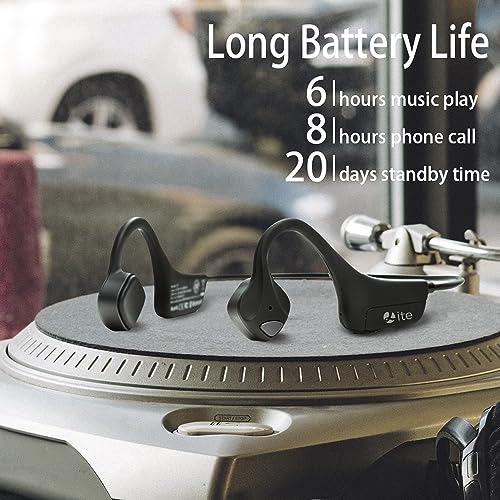 Bone Conduction Wireless Sport Headphones with Noise-Canceling Mics E40369