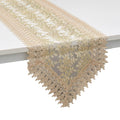 SHOP LC Coffee 100% Polyester Doily Boutique Table Runner with Lace Birthday Gifts