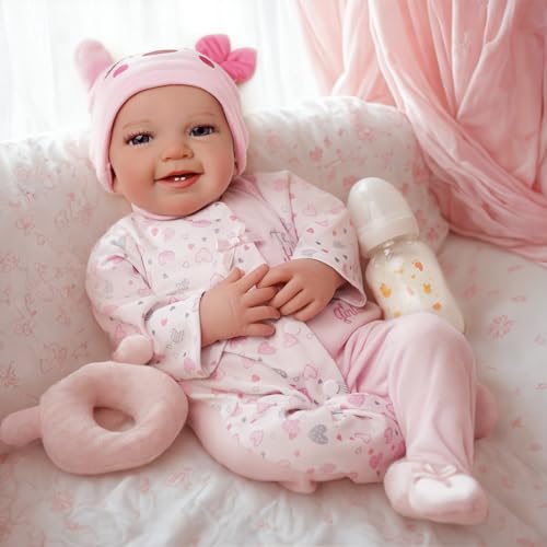 Lifelike Reborn Baby Doll 20 Inch Soft Body with Gift Box C138583