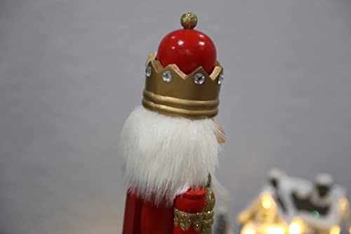 Wooden Nutcracker Christmas Decoration 14 inches X256