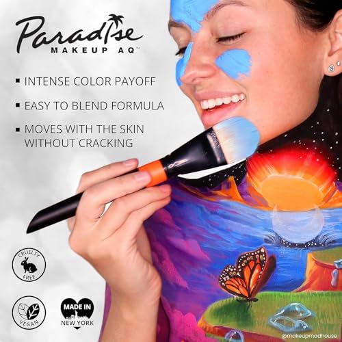 8 Color Face & Body Paint Palette, Water Activated M7690