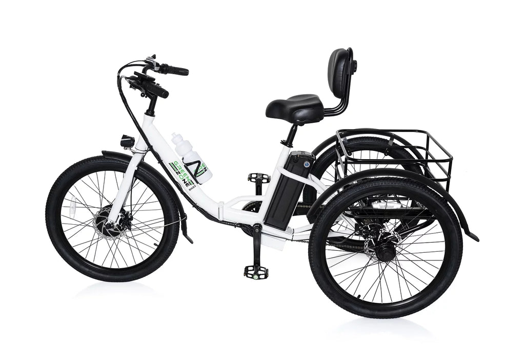 Electric Folding Tricycle for Adults & Seniors, 7-Speed, 350W Motor X8181