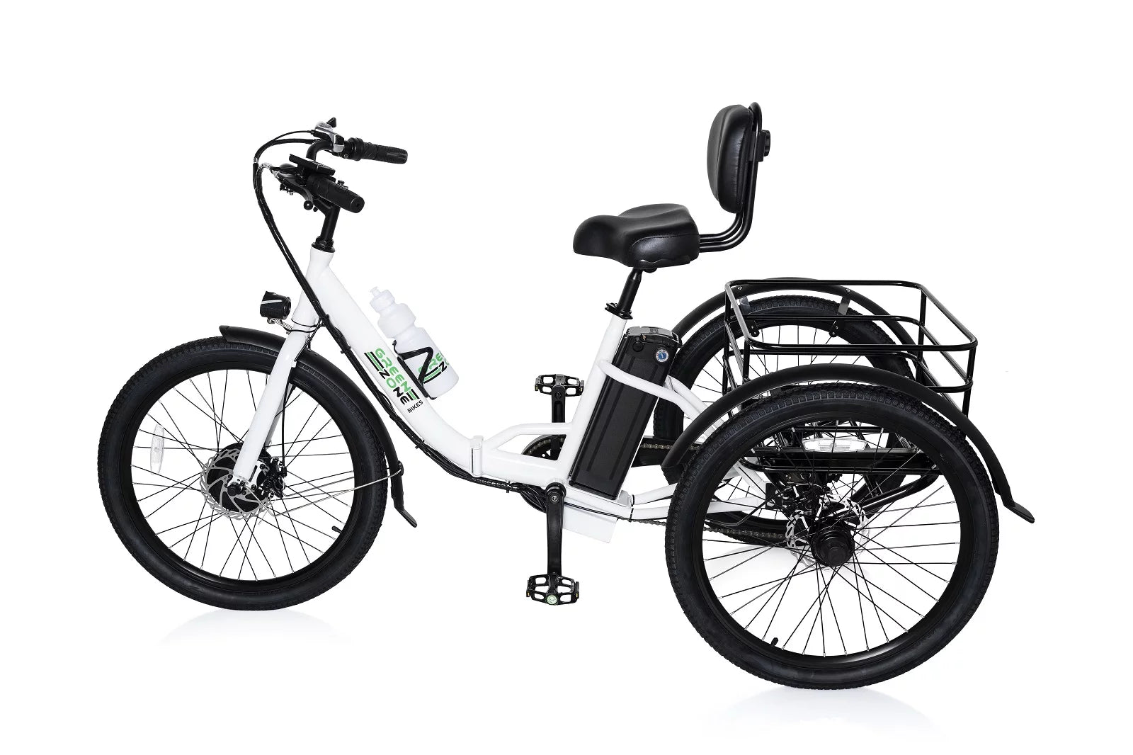Electric Folding Tricycle for Adults & Seniors, 7-Speed, 350W Motor X8181