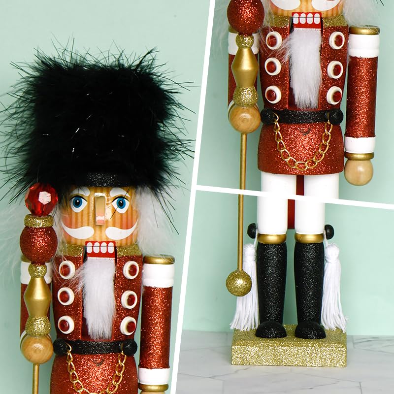 Wooden Nutcracker Christmas Decoration 14 inches X256