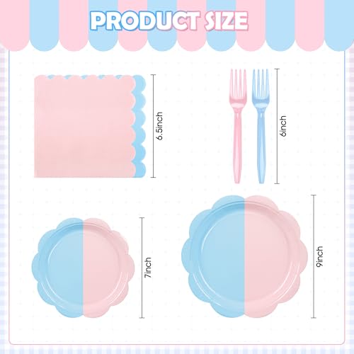 Ivory Paper Plates and Napkins Set for 50 Guests, Disposable Tableware with Utensils M509