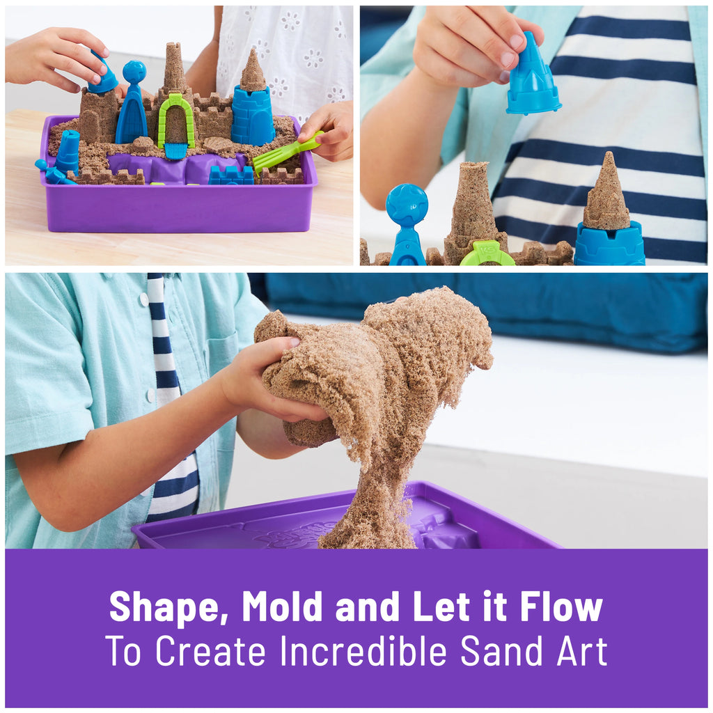 Beach Castle Sand Play Set with Molds & Tools X4837