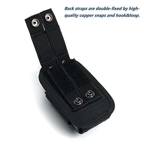 Tactical Radio Holster with MOLLE Strap and Belt Clip P2314