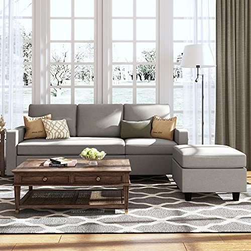 Convertible Sectional Sofa L Shaped Couch with Reversible Chaise U238492