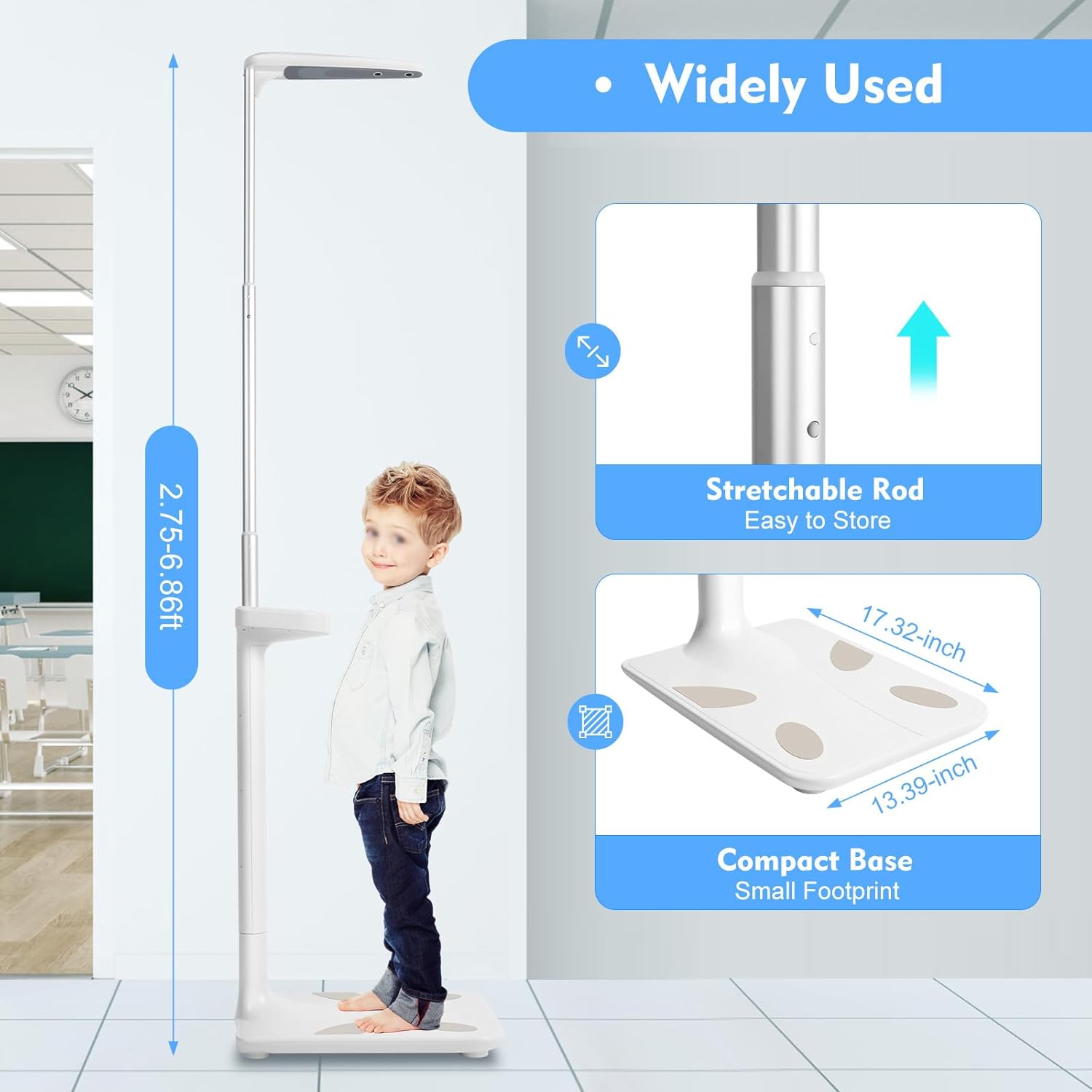 Medical Digital Scale for Body Weight and Height with BMI Display Q986804