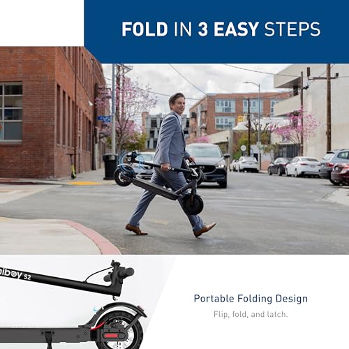 Electric Scooter for Adults, 350W Motor, 19 MPH, Folding Commuter M17911