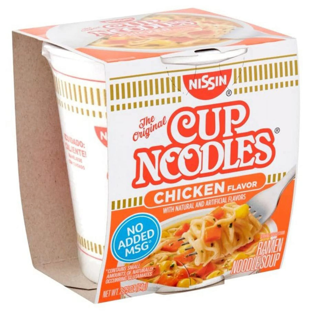 Instant Noodle Soup Variety Pack 24 Cups, 4 Flavors W405
