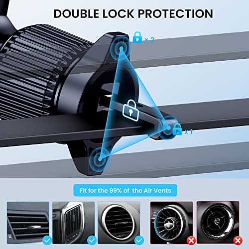 Car Phone Holder for Air Vent, Universal Hands-Free Cell Phone Mount A685