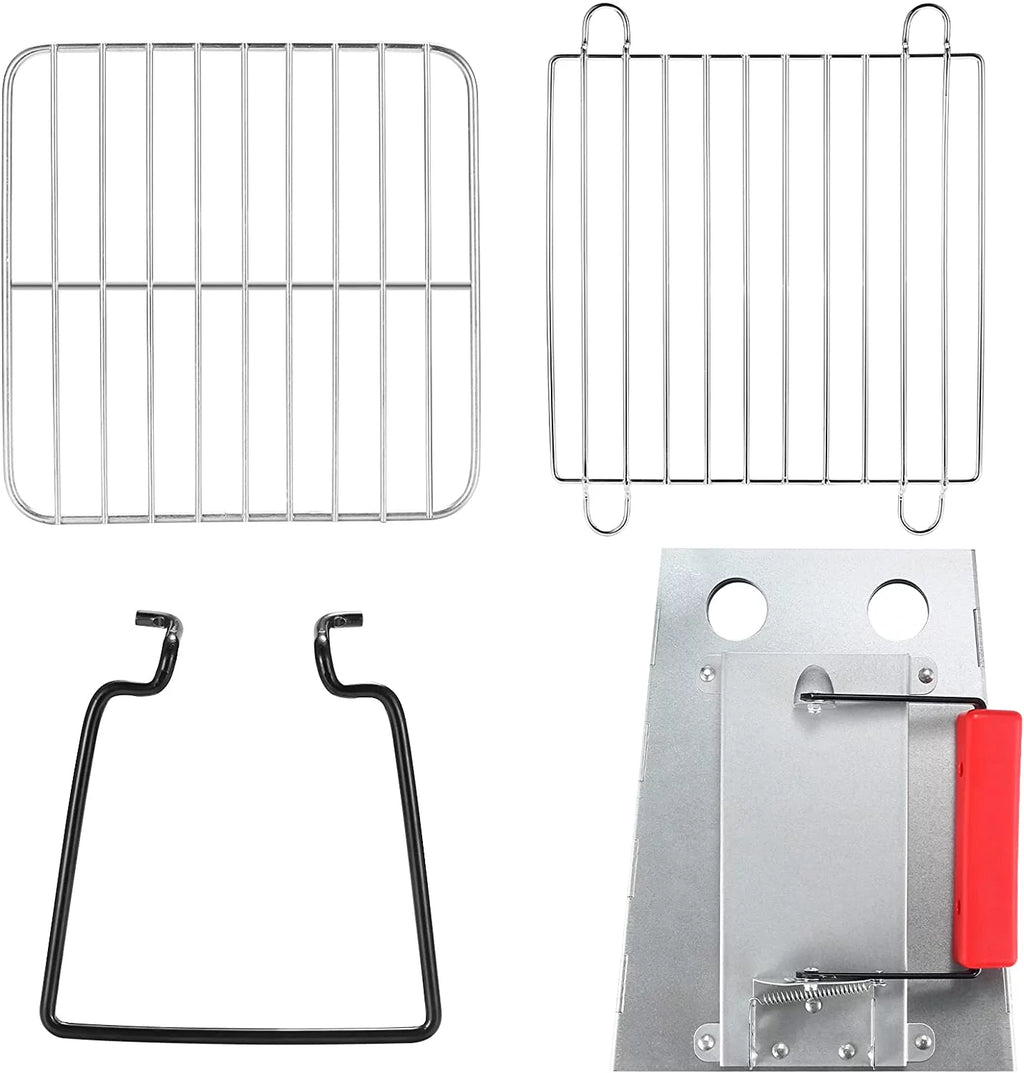Foldable Charcoal Chimney Starter for BBQ Grill J4866