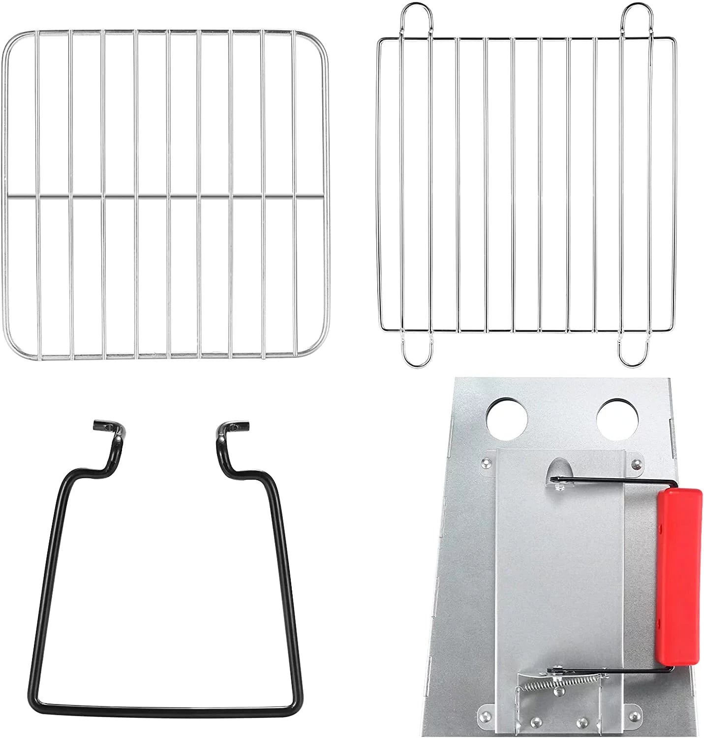 Foldable Charcoal Chimney Starter for BBQ Grill J4866