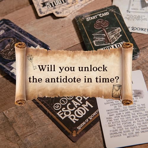 Escape Room Game Wine Bottle Puzzle Box for Adults S480582