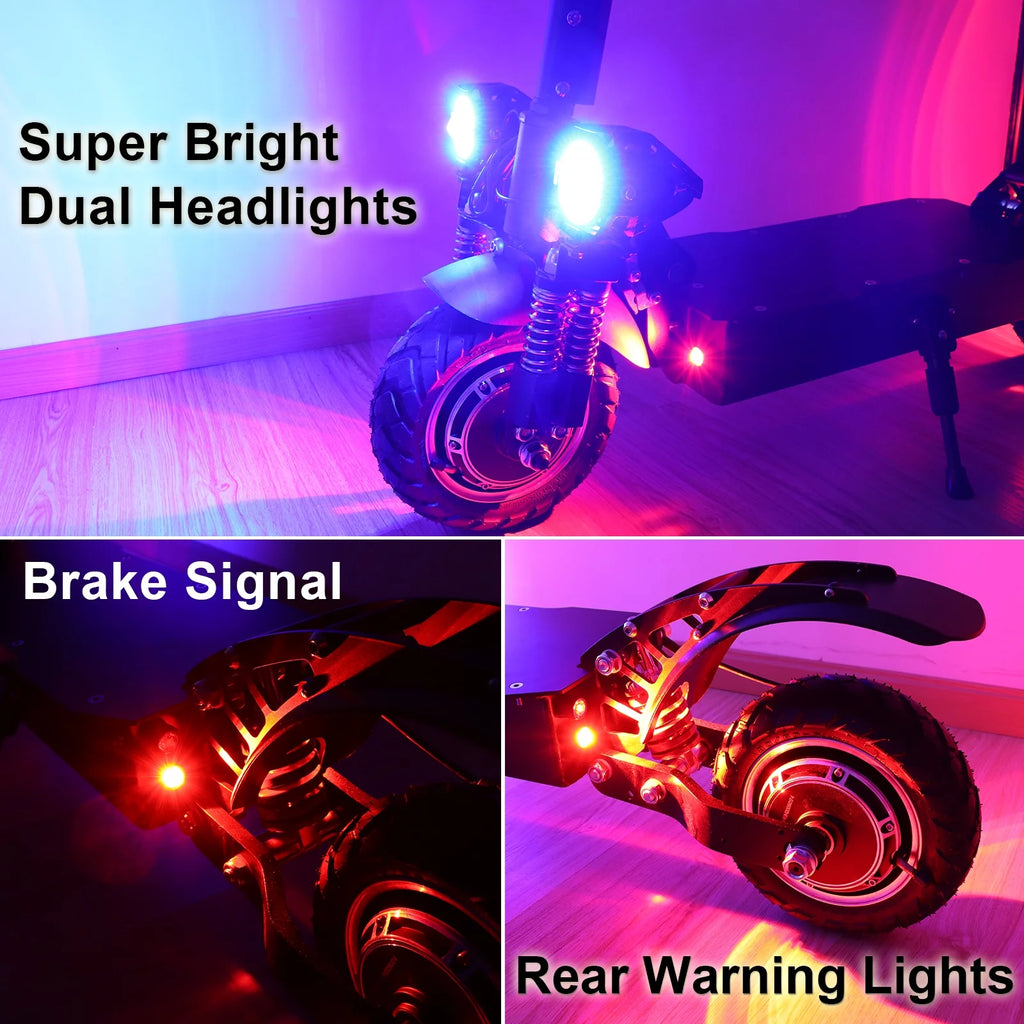 Electric Scooter, 60V 2600W Dual Motors, 45MPH, 40 Miles Range A33144