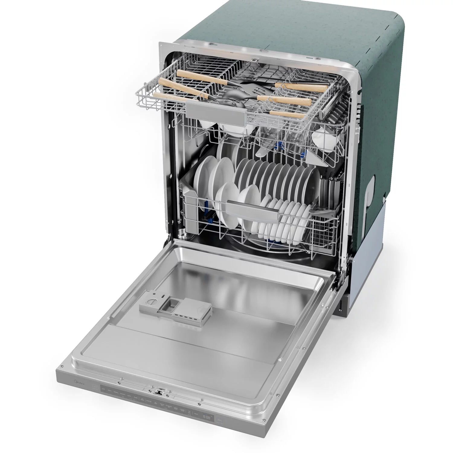 Ultra-Quiet Dishwasher with Wi-Fi and Targeted Wash Zones, Stainless Steel C592