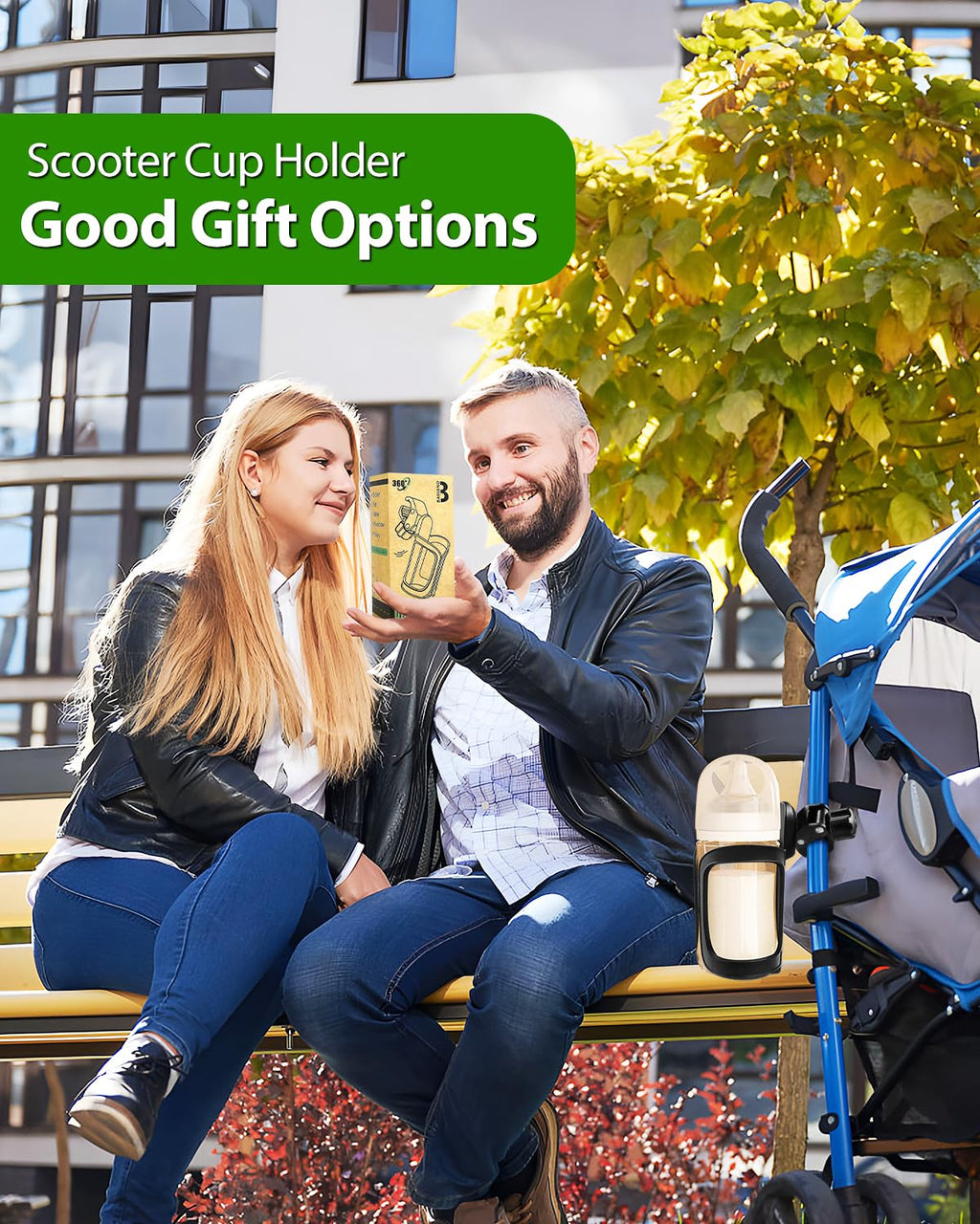 Stroller Drink Holders, Universal Cup and Bottle Holder D304