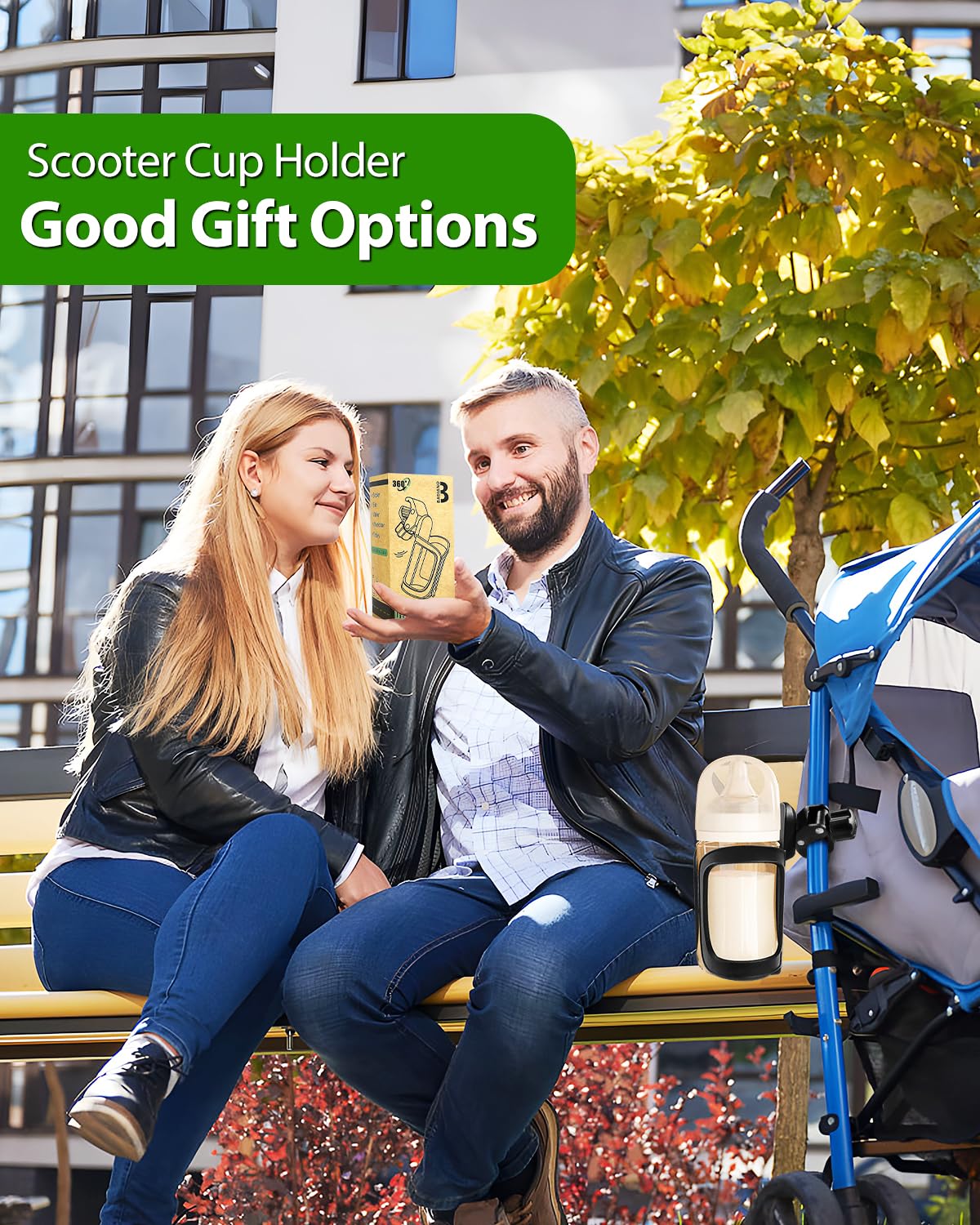 Stroller Drink Holders, Universal Cup and Bottle Holder D304