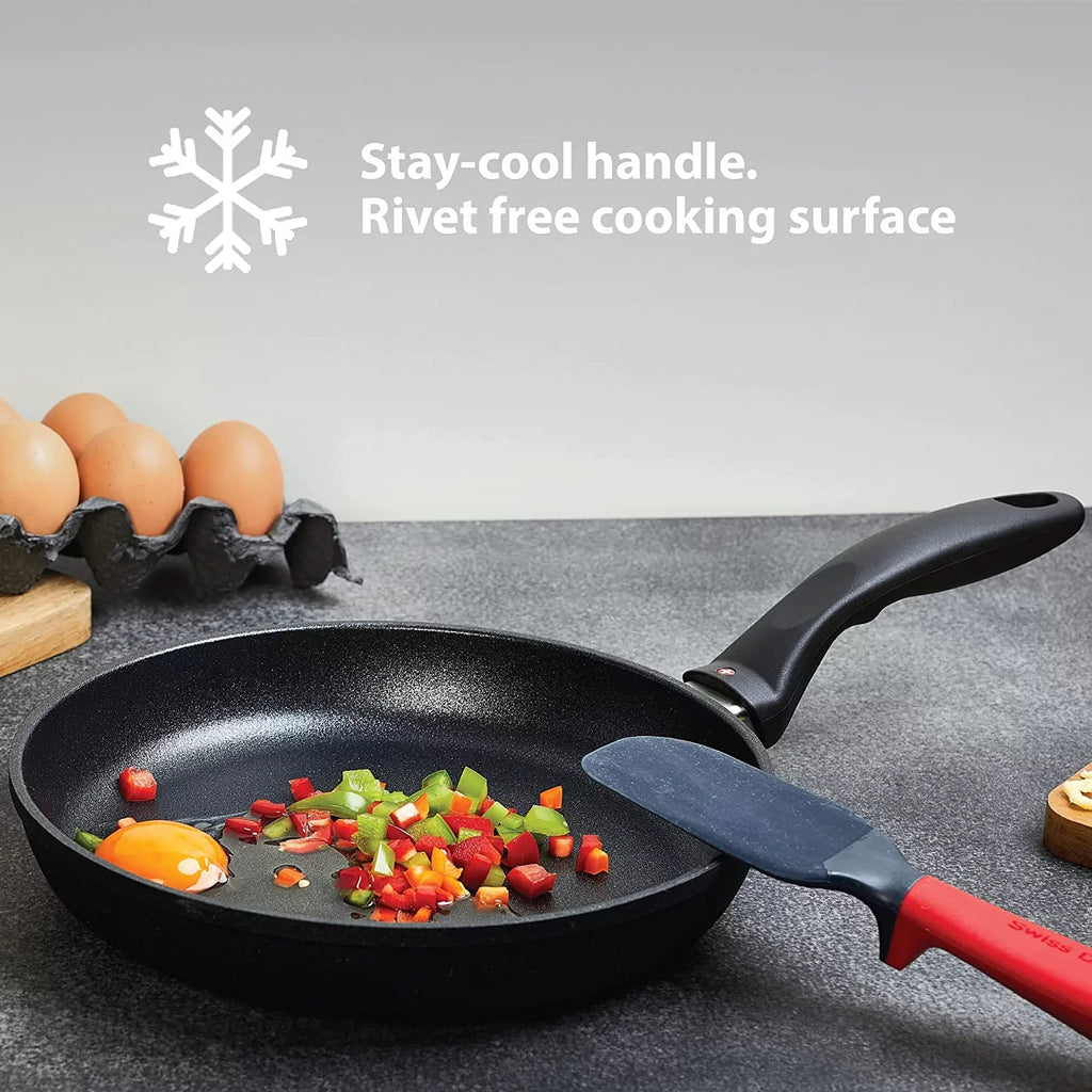 10 Piece Nonstick Diamond Coated Cookware Set with Lids, Oven Safe Z300539