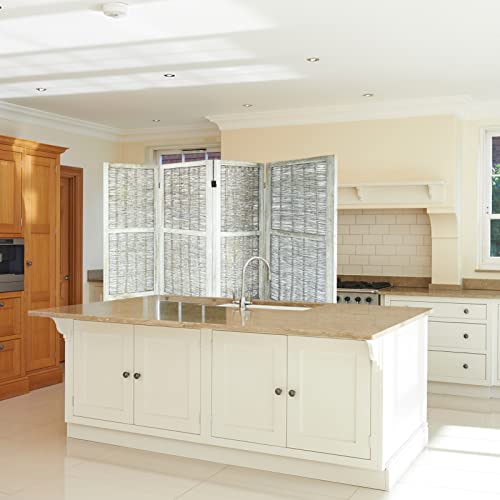 Room Divider Wood Screen Freestanding B928790