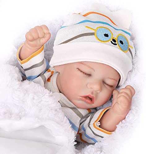 12 Inch Realistic Reborn Baby Doll Sleeping Newborn Vinyl Y75349