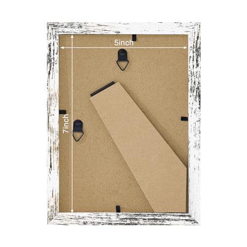 5x7 Picture Frames for Wall Set of 9, Black K57165