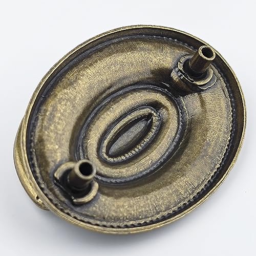 Antique Brass Bail Drawer Pull Oval Drop Swing Handles Cabinet Knob Hardware D936