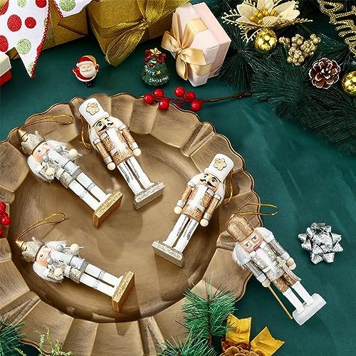 Christmas Nutcracker Ornaments Wooden Hanging Decorations 5 Inch H421
