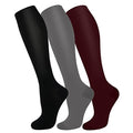 FuelMeFoot 3 Pack Copper Compression Socks - Compression Socks Women & Men Circulation - Best for Medical,Running,Athletic
